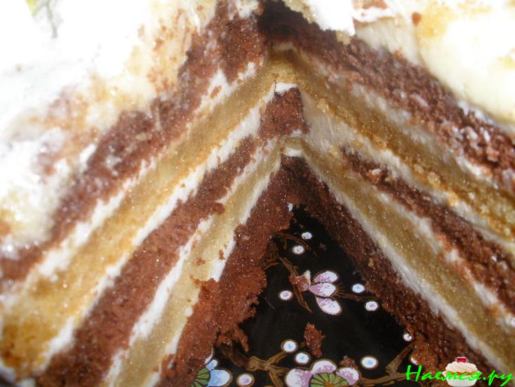 Торт "Белая лилия"