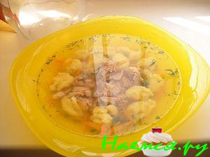 Супчик с украинскими клёцками " Кулинарное вдохновение" Супчик с украинскими клёцками " Кулинарное вдохновение"