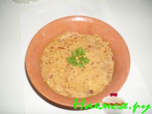 Закуска пряная из фасоли