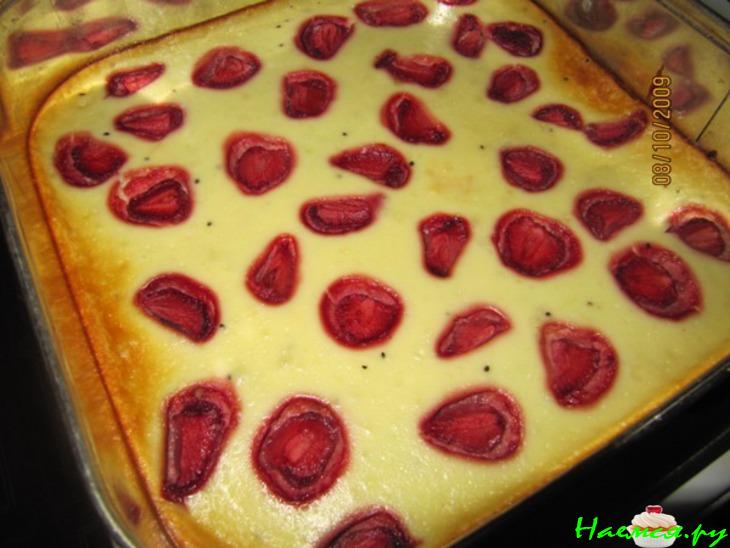 Супер-клубничный чизкейк