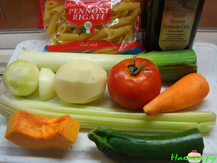 Суп минестроне с овощами за 30 минут (вкусно,сытно и совсем без мяса:) 