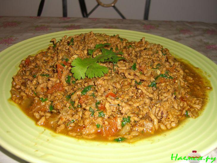 Фарш из баранины с кориандром