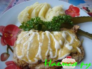 Битки с грибами и сыром