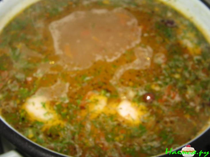 Суп гречневый с помидорами Суп гречневый с помидорами