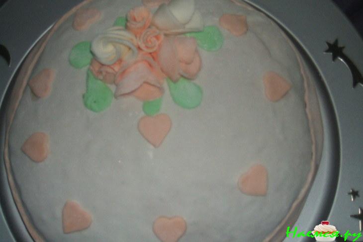 Торт "Мечта" с вишней