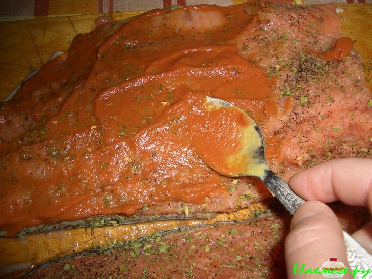 Слоеная горбуша