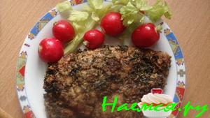 Куриная отбивная с медом и тимьяном в соевом соусе