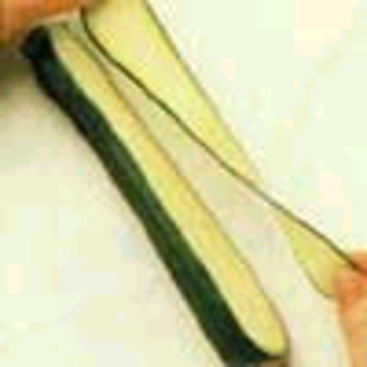 Астры из кабачка (цуккини)