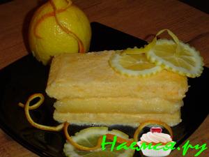 Лимонное семифредо (замороженный десерт) Лимонное семифредо (замороженный десерт)