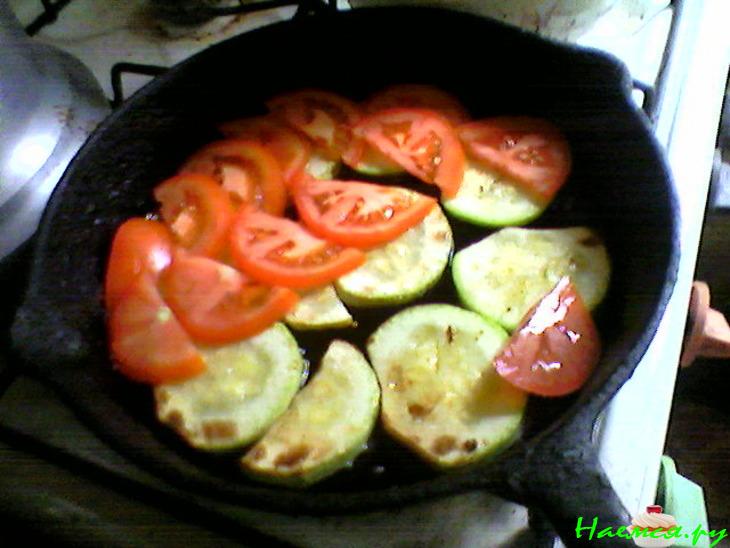 "Пицца" из кабачков