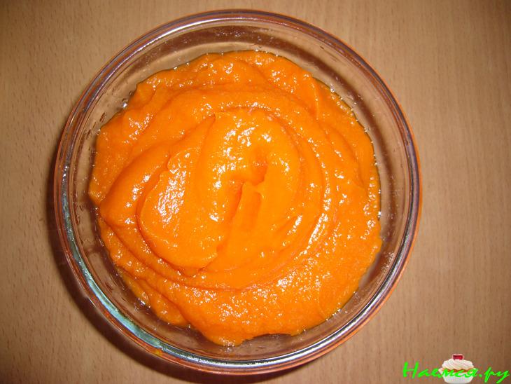 Сладкий блинный тыквенный пирог