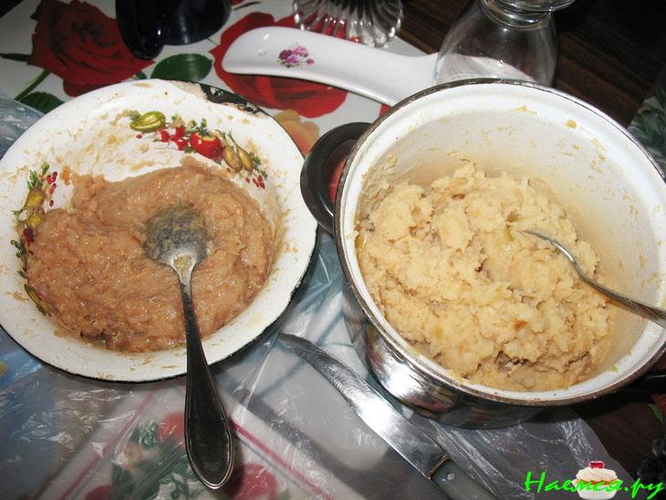 Бурекасы или слоённые пирожки с картошкой. Вариант 2: слоённые пирожки с мясом