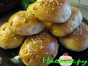 Сырные булочки с копченым сыром