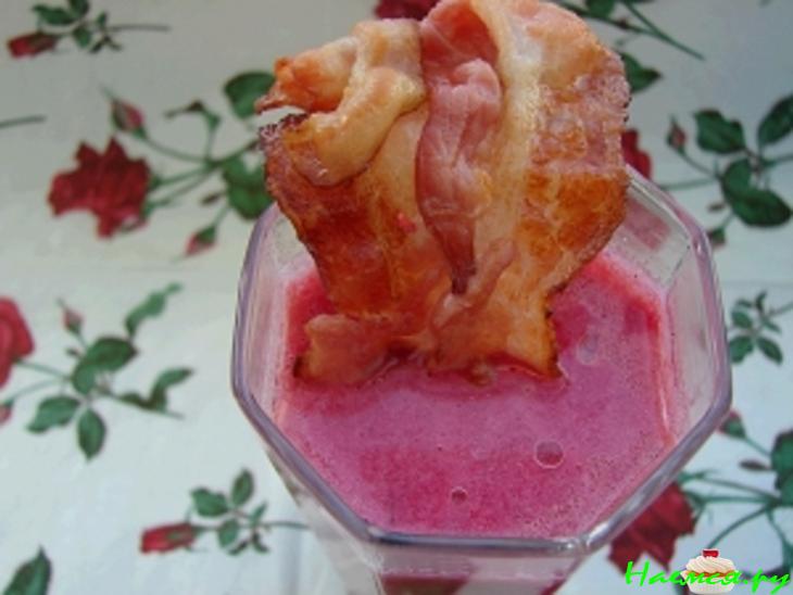 Суп-пюре из свеклы с яблоками "Для дружеской вечеринки"