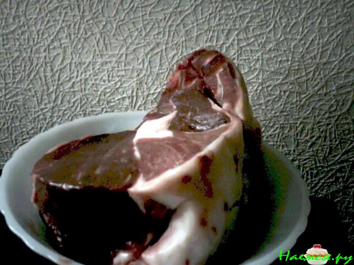 Баранина с орехами