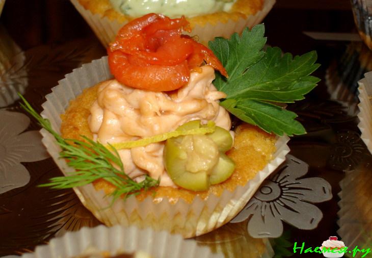 Пирожное сырное закусочное