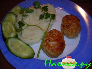 Котлеты из морского языка