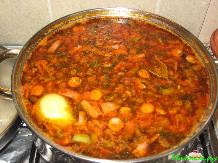 Суп «Солянка» Суп «Солянка»