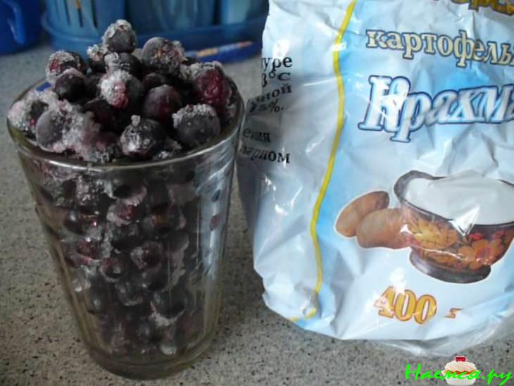 Кисель из черной смородины