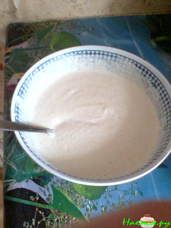 Манный пирог карамельно-шоколадный