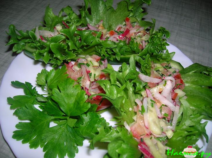 Огурчики фаршированные