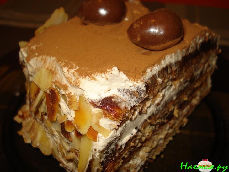 Торт "Марджолайн" (marjolaine)