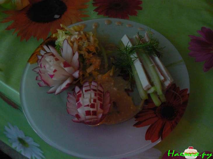 Салат "Крабовое вдохновение!"