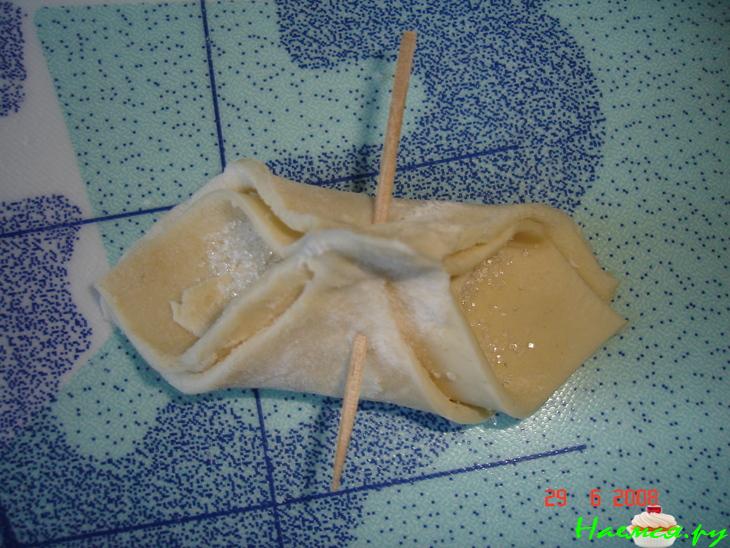 "Кармашки" с сахаром 