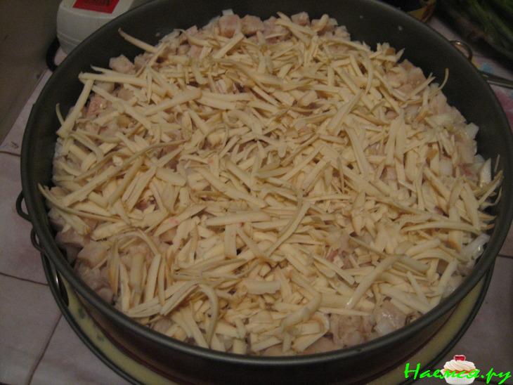 Пицца "Щука в сушках"