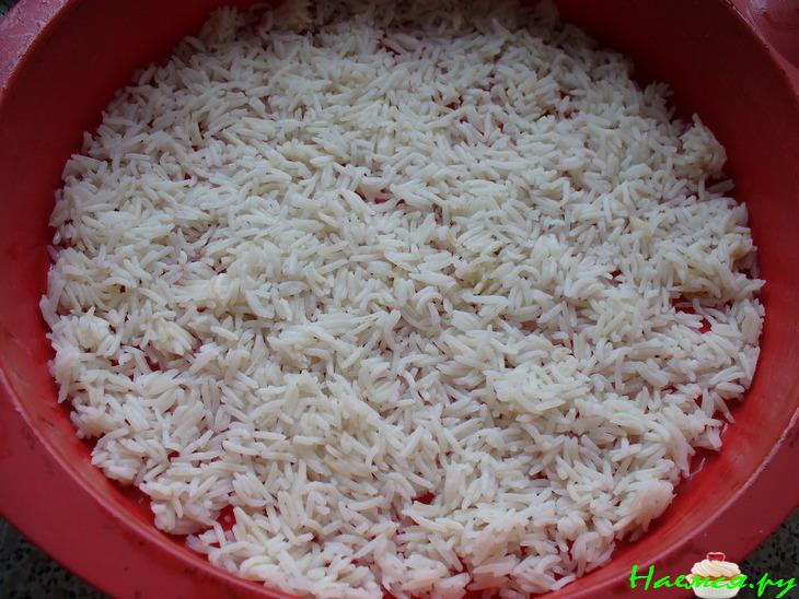 Рыба в рисовой шубке