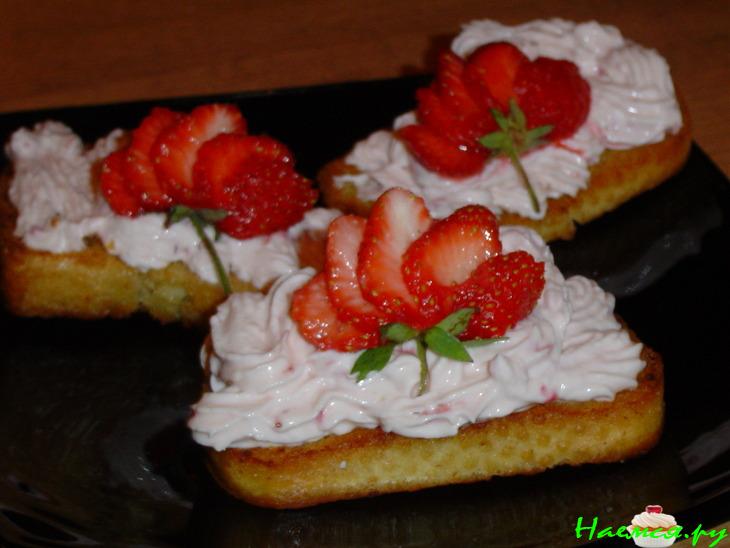 Десерт "Красная шапочка"