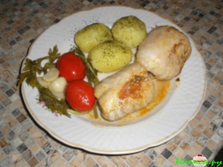 Треска с маринадом