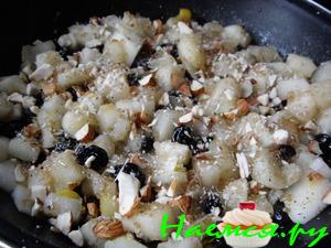 Яблочный соус и изюмом и миндалем для курицы, мяса... Яблочный соус и изюмом и миндалем для курицы, мяса...