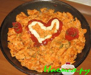 Икра рыбная жареная