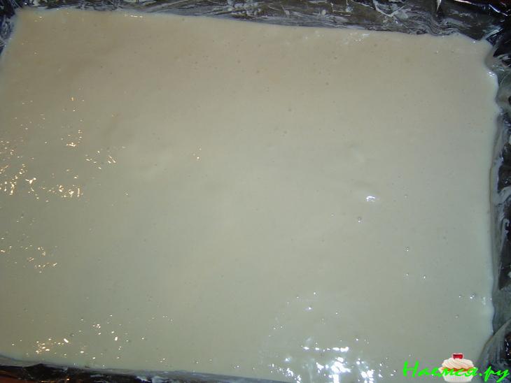 Рулет из заварного теста