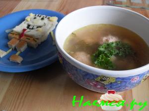 Супчик из свекольных листьев