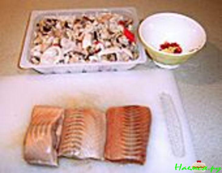 Фаршированные тортильи "Сон рыбака"