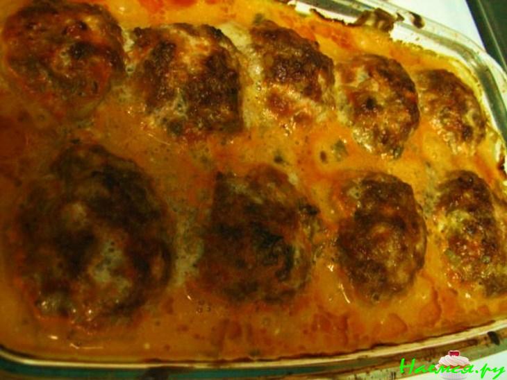 Тефтели с фетой Тефтели с фетой