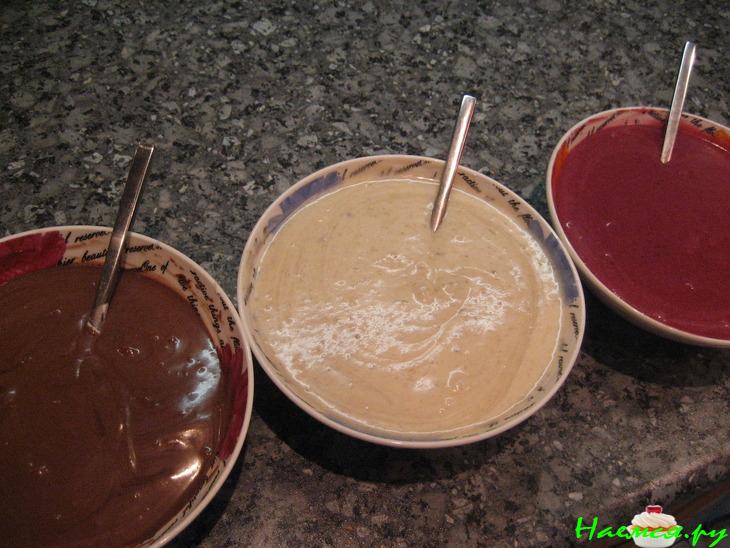 Торт-мороженное "Радуга"