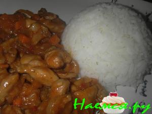 Острая курица по-китайски