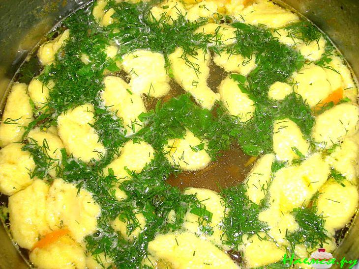 Супчик с украинскими клёцками " Кулинарное вдохновение" Супчик с украинскими клёцками " Кулинарное вдохновение"