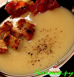 Крем-суп с хамоном