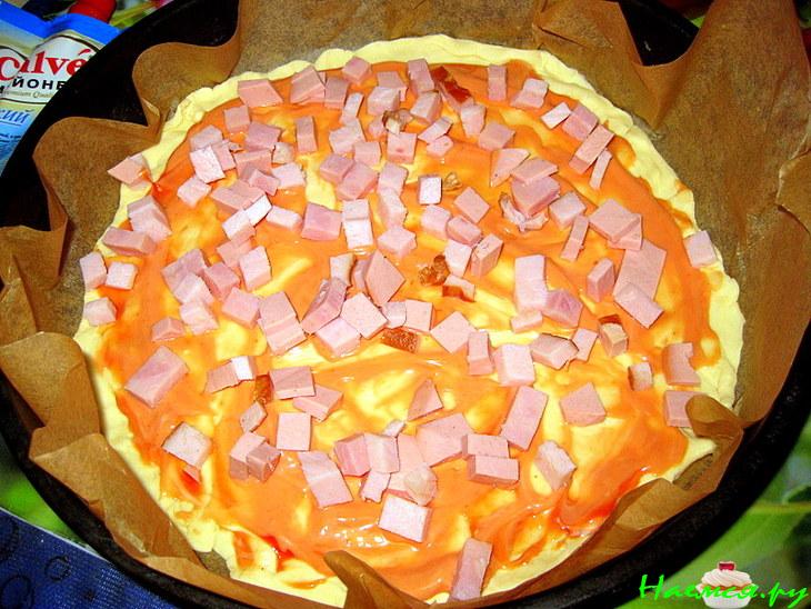 Пицца для гостей