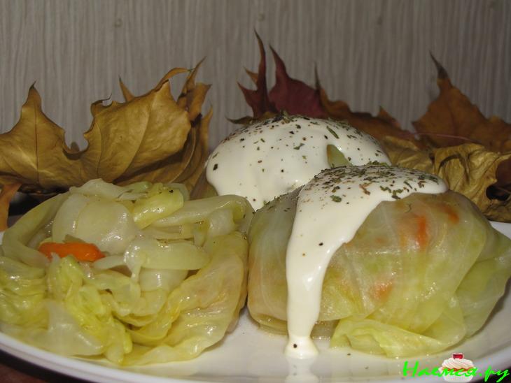 Шарики из капустных листьев Шарики из капустных листьев
