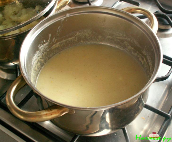 Цветная капуста в банановом соусе