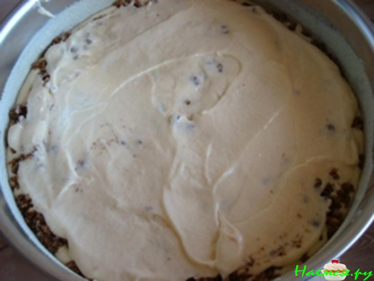 Сметанно-ореховый пирог Сметанно-ореховый пирог