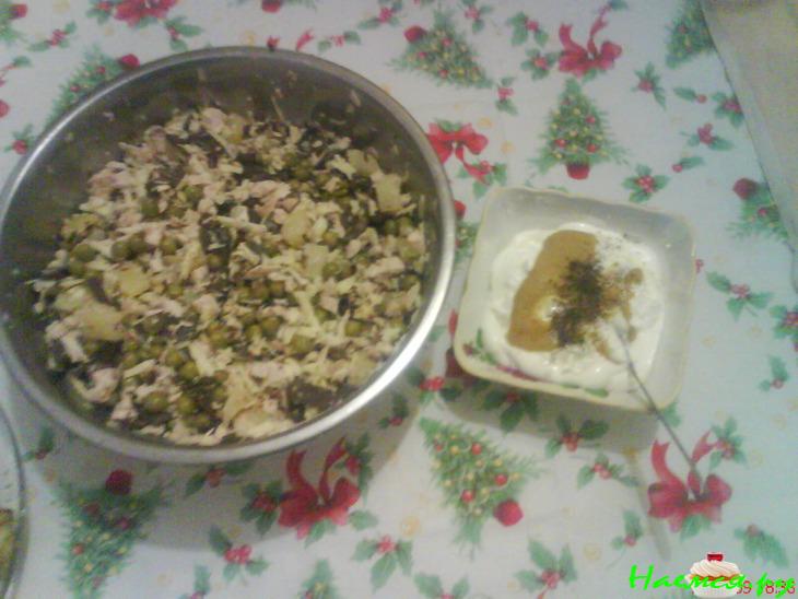 Салат "Пина колада"