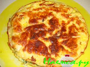 Пирог из лаваша с зеленью и сыром