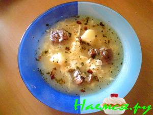 Суп рисовый по-Азейборджански