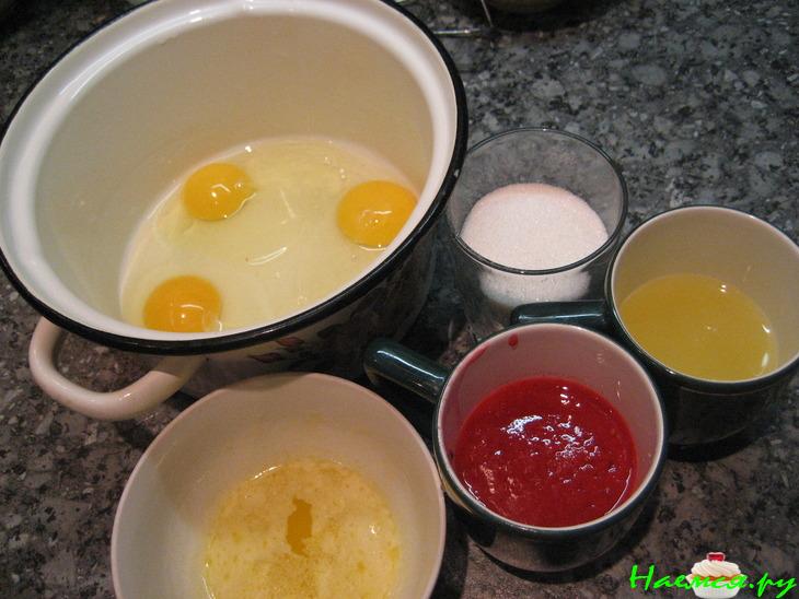 Торт бисквитный 'Фруктовая горка' Торт бисквитный 'Фруктовая горка'